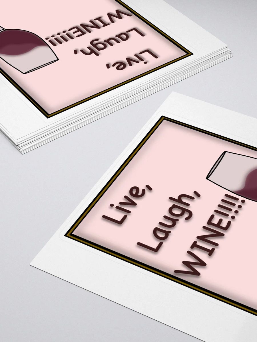 Live, Laugh, Wine Sticker product image (4)