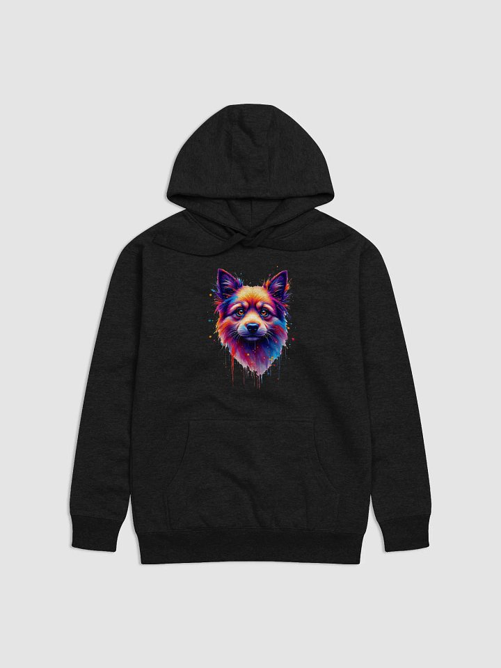 Vibrant Dog Face Premium Hoodie product image (3)