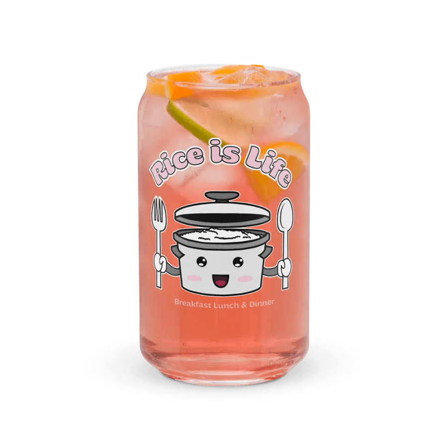 Rice is Life Can-Shaped Glass product image (7)