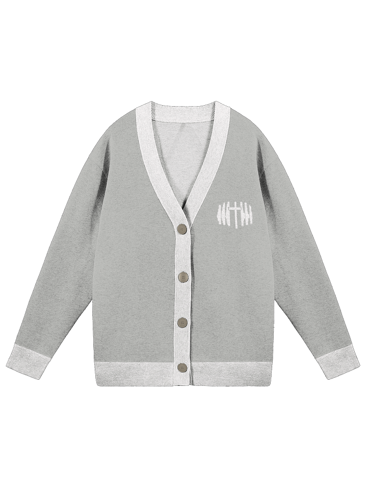 AUMC Knit Cardigan - Grayscale product image (1)