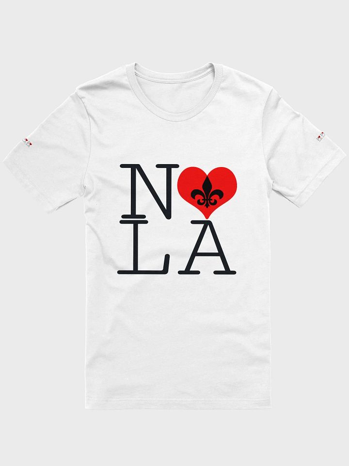 I LOVE NOLA **SUPERSOFT LEGACY TEE** (INFINITY BACK + SLEEVES) product image (1)