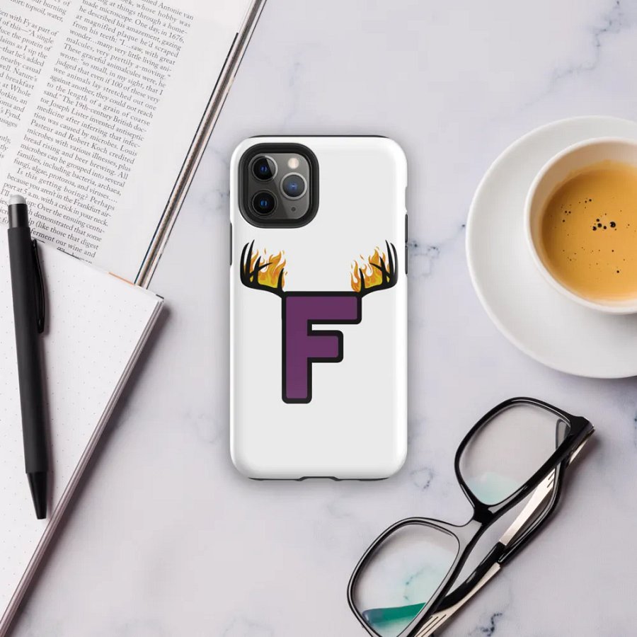 Fiery iPhone Hard Back Phone Case product image (1)