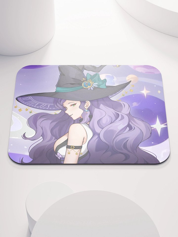 "Cosmos Witch" Constellation Sorceress Starfire Mouse Pad product image (1)