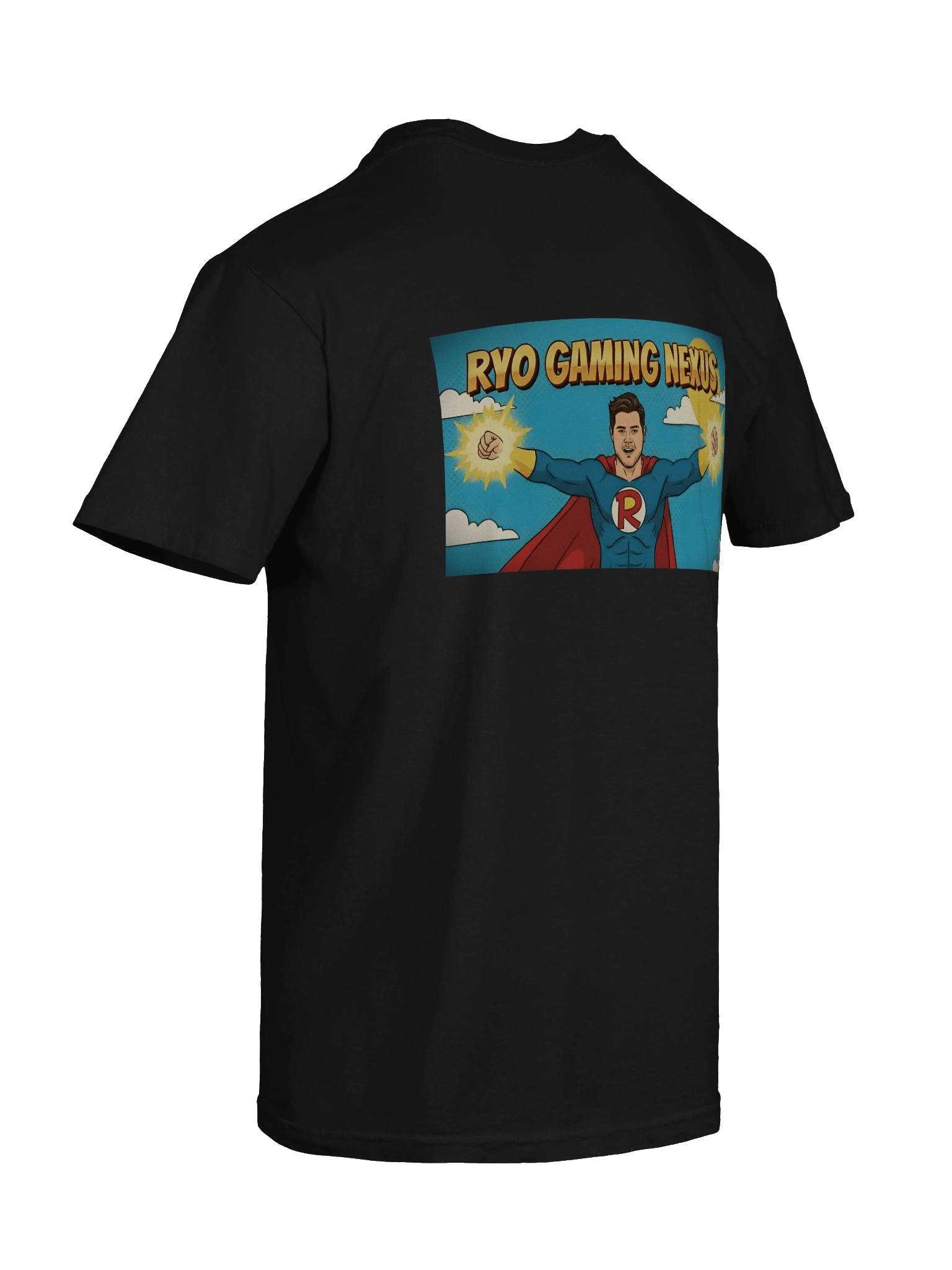 Comic Hero Ryo Gaming Nexus T-Shirt product image (47)