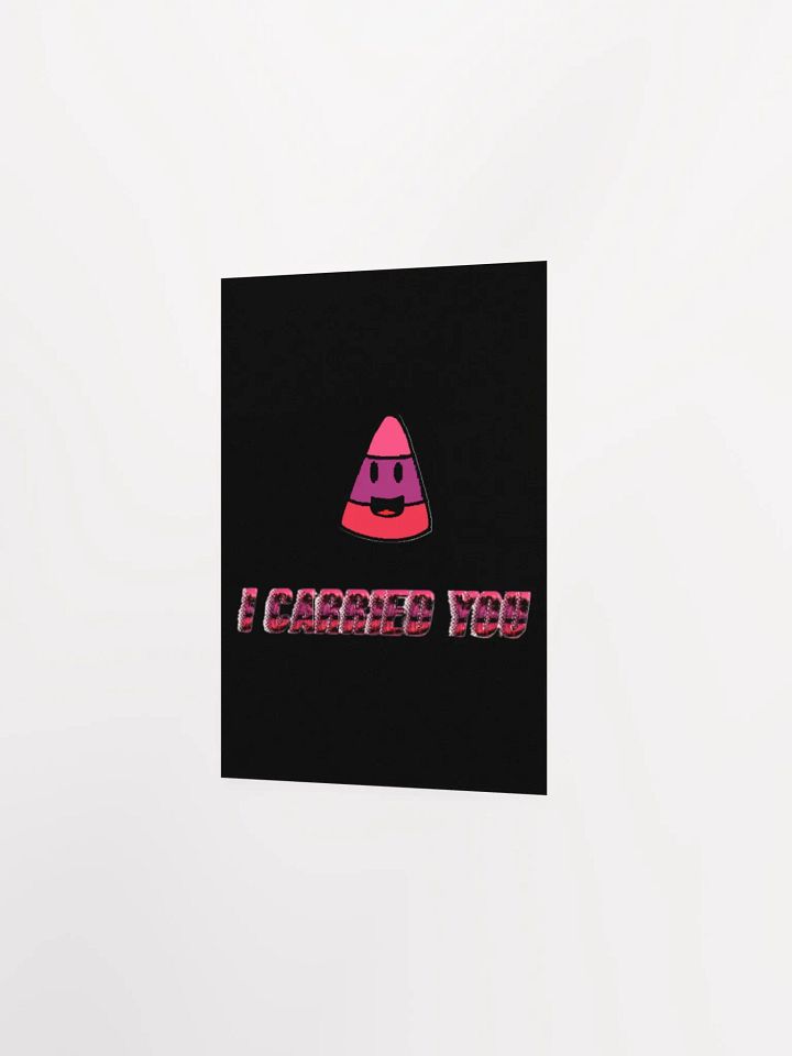 I CARRIED YOU - Matte Poster Paper product image (22)