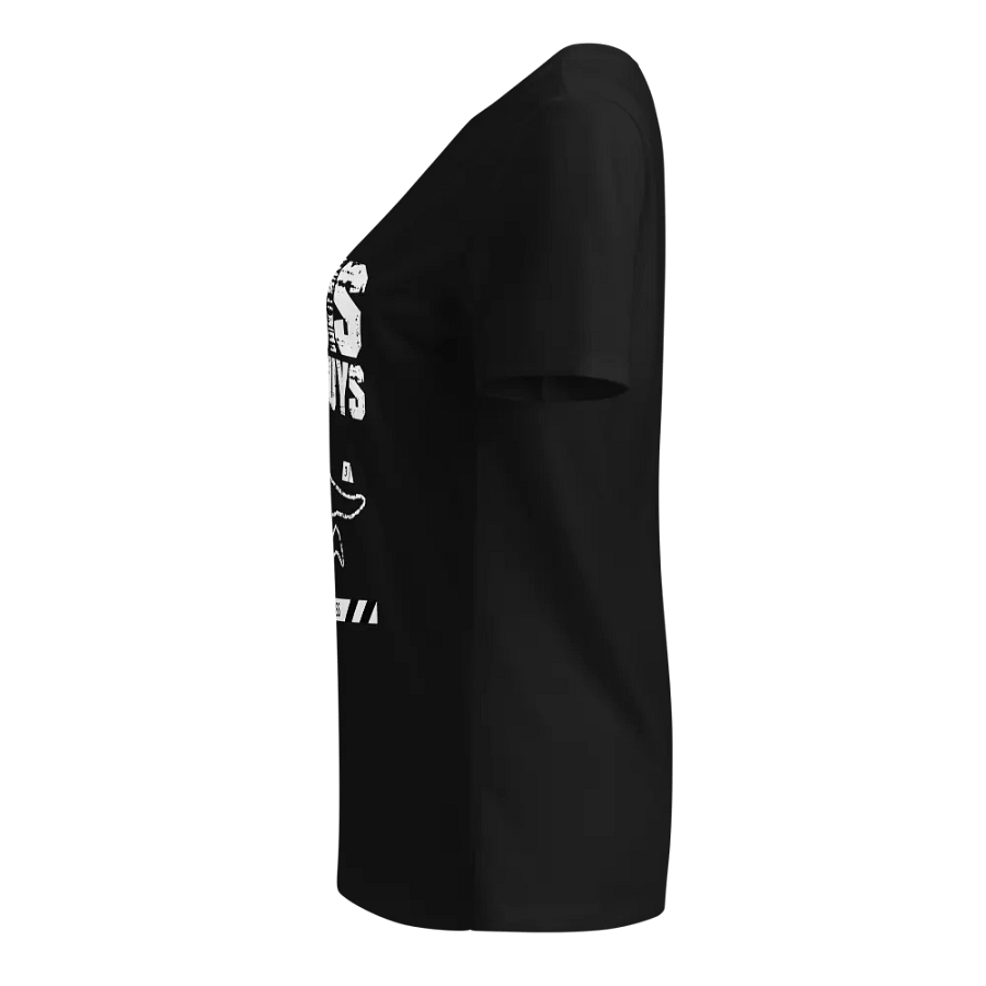 CrimeClothes Alibis Over Guys Relaxed V-Neck T-Shirt product image (5)