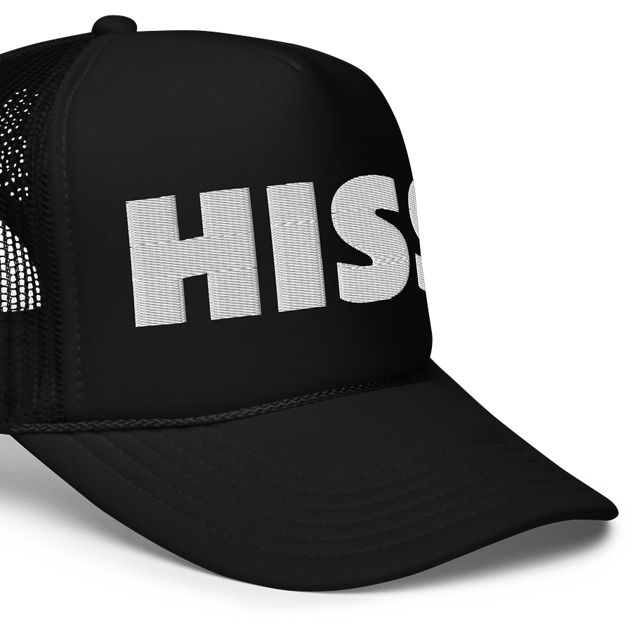 Embroidered HISS Hat - White Thread Collection product image (5)