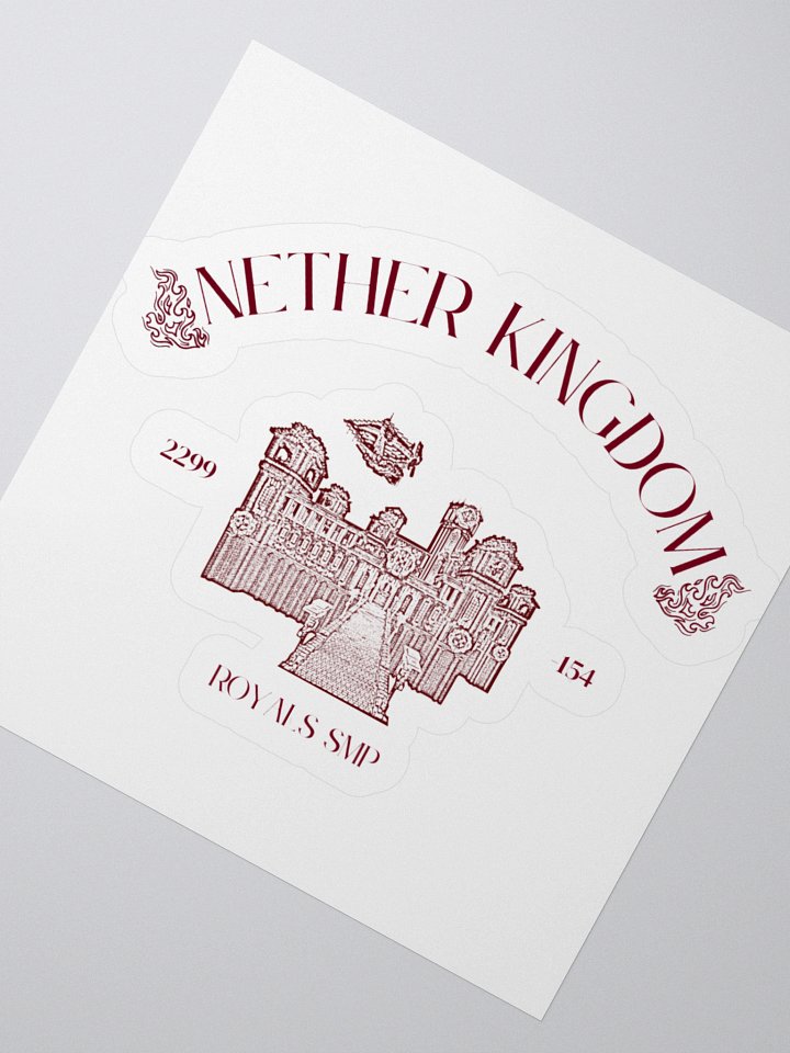 Royals SMP Nether Kingdom Sticker product image (2)