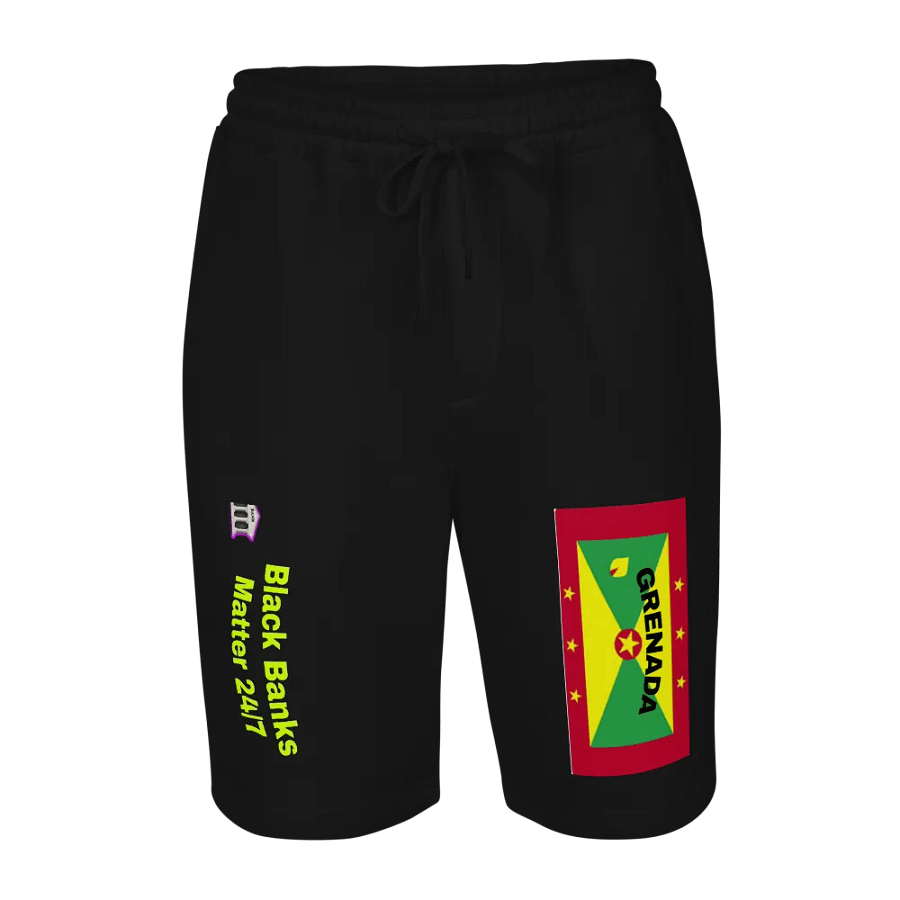 Grenada Flag Inspired Fleece Shorts product image (7)