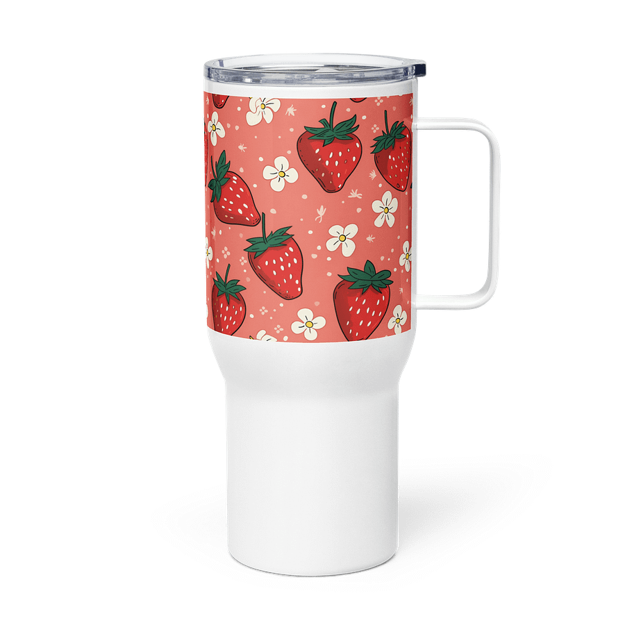 Strawberry Fields Travel Mug product image (7)