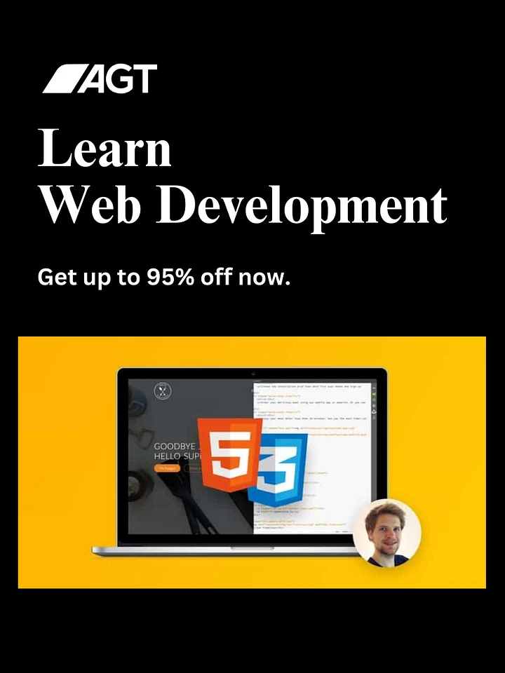 Build Responsive Real-World Websites With HTML And CSS (Full Course) product image (1)