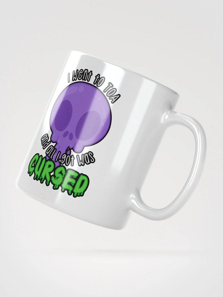 All I Got Was Cursed - Warlock - White Glossy Mug product image (2)