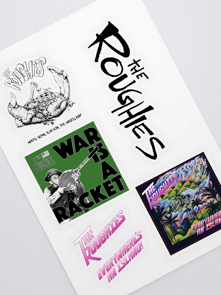 Album Cover And Logos Sticker Sheet product image (1)