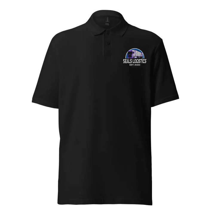 Seals Logistics Unisex Pique Polo Shirt Embroided product image (1)