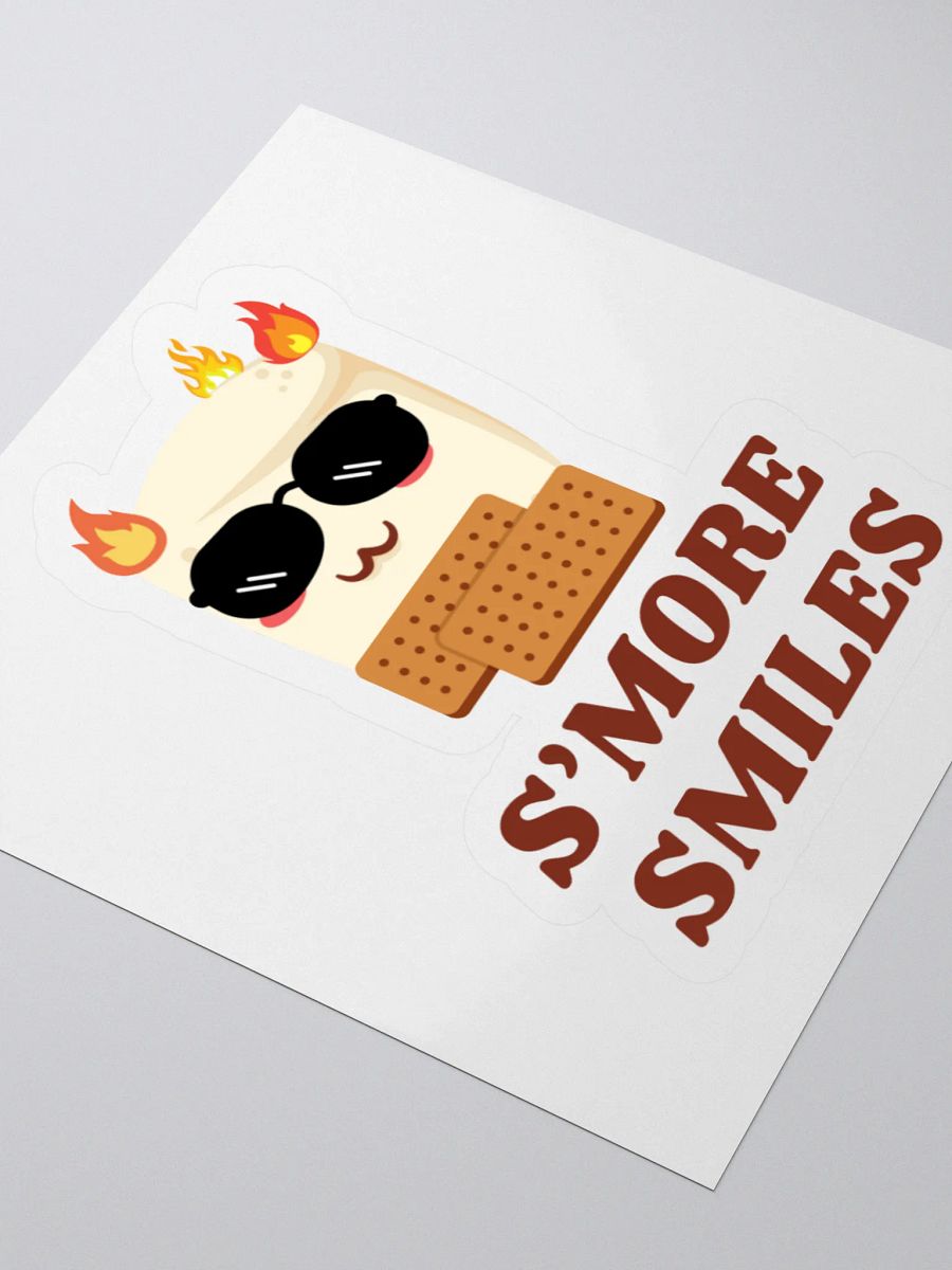 S’more Smiles — Cool Marshmallow Sticker product image (9)