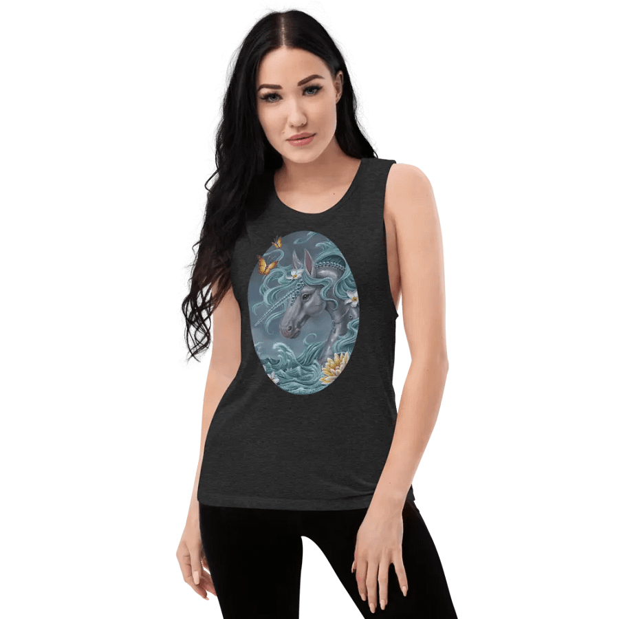 De La Mer - SFA Unicorn Ladies Muscle Tank product image (9)