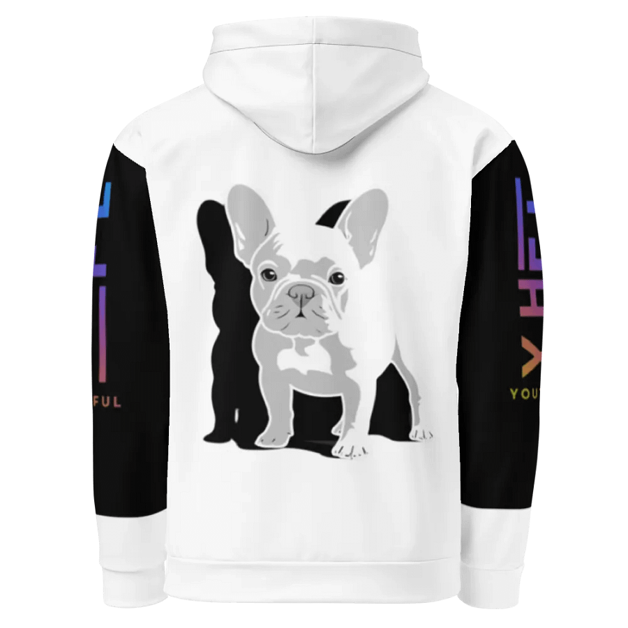 French Bulldog Vibes Unisex Hoodie product image (7)