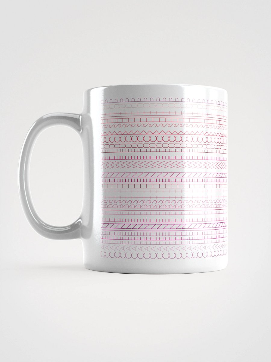 Caffeine 1st Hidden Message White Glossy Mug product image (6)