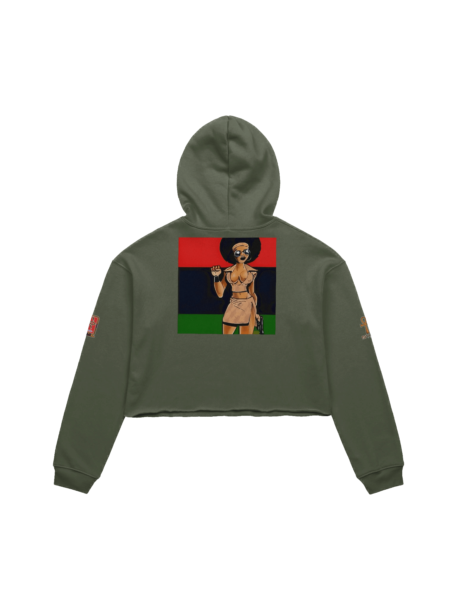 Fist of Immortality Crop Hoodie product image (20)