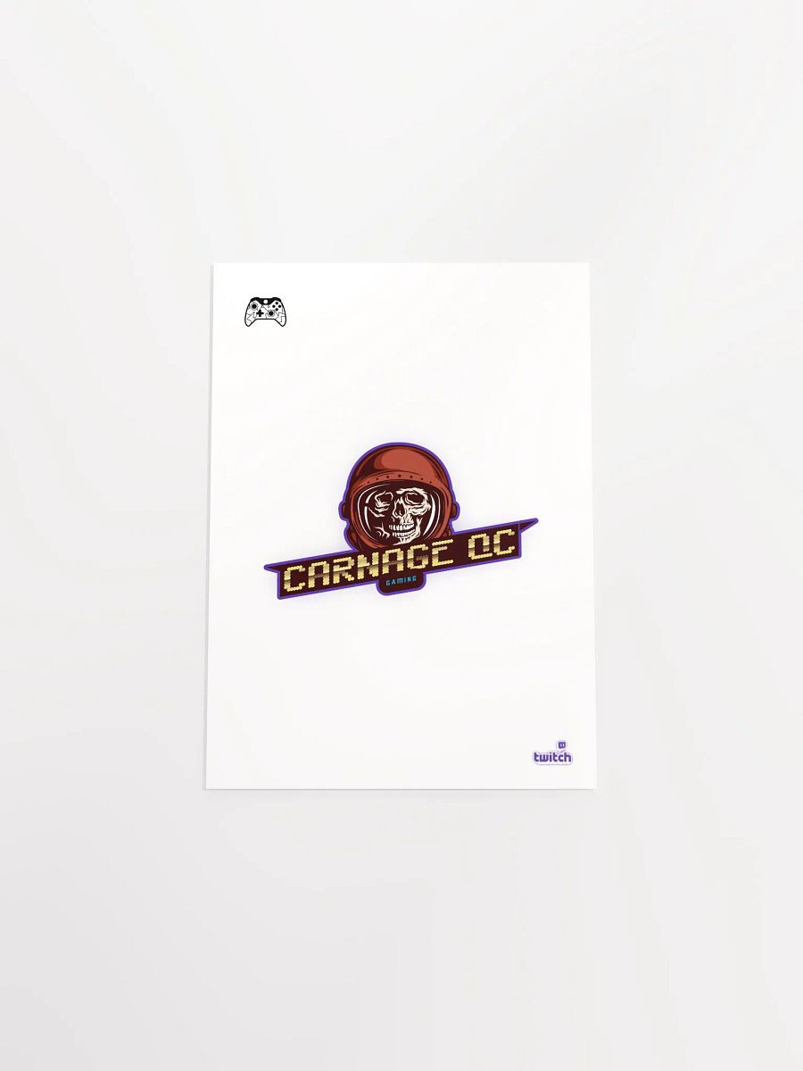 Carnage Qc Gaming Poster product image (50)