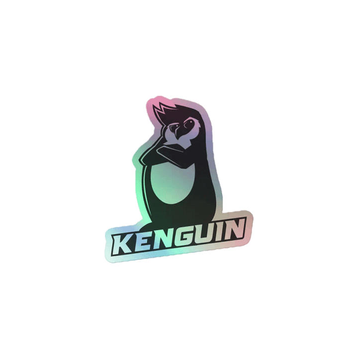 Holo Kenguin Sticker product image (1)