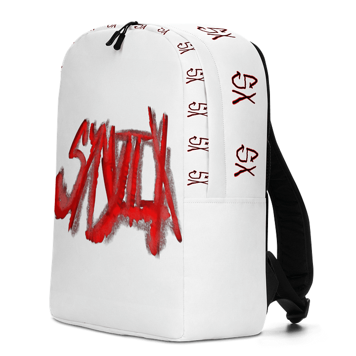 Halloween Blood Trail SynjiX Backpack (White) product image (2)