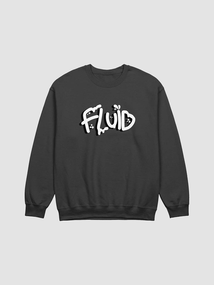 DISTORTED DROP LARGE LOGO SWEATSHIRT product image (1)
