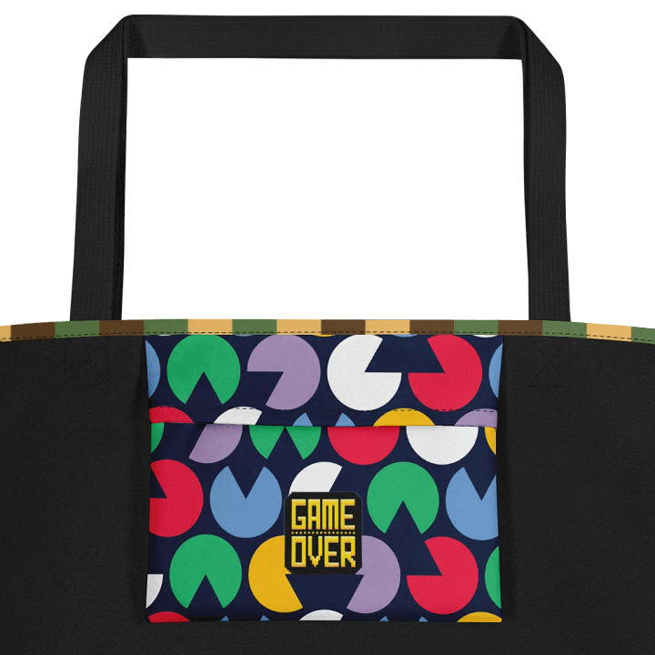 Pixel Fusion Large Tote Bag product image (2)