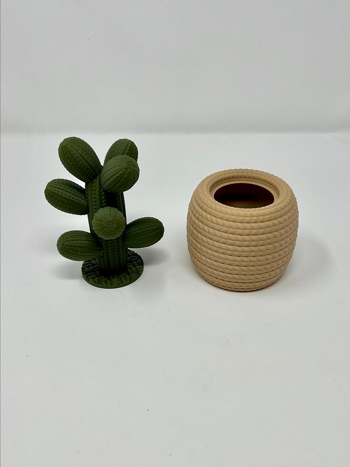 Knitted Cactus with Storage (3D Printed) product image (2)