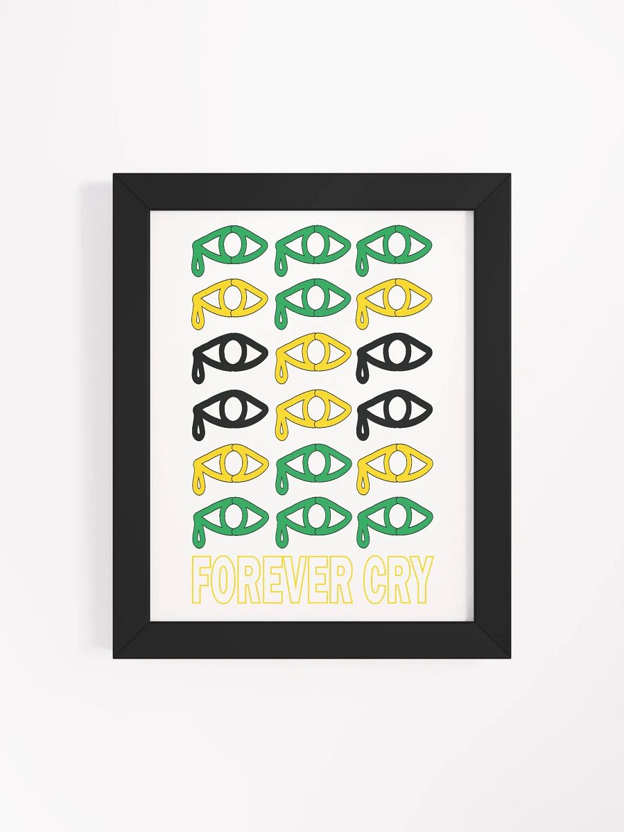 Jamaica - Forever Cry - Framed High-Quality Matte Poster product image (4)