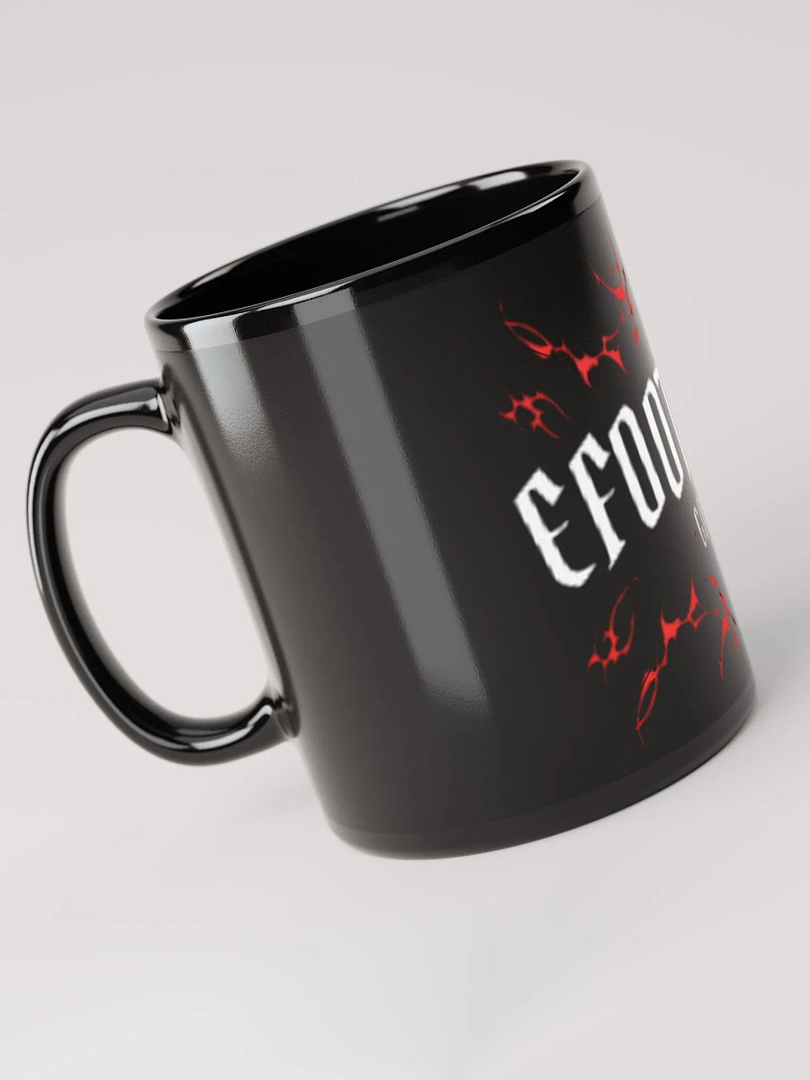 EFOOTBALL GOAT Black Glossy Mug product image (5)