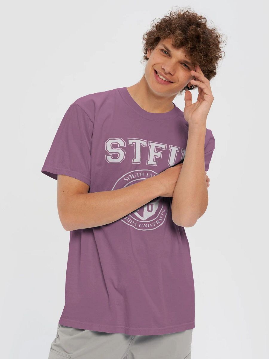 STFU Garment-Dyed Heavyweight T-Shirt / Dark Colors product image (5)