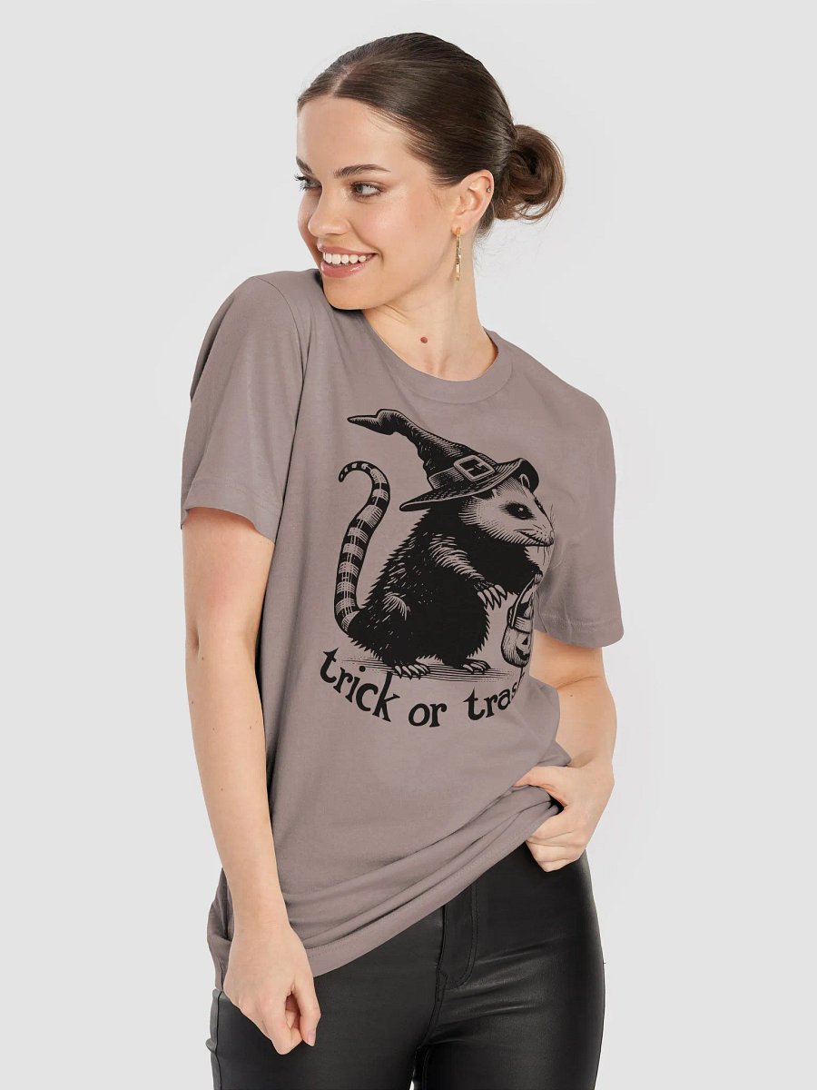 Trick or Trash Possum Unisex T-Shirt product image (5)