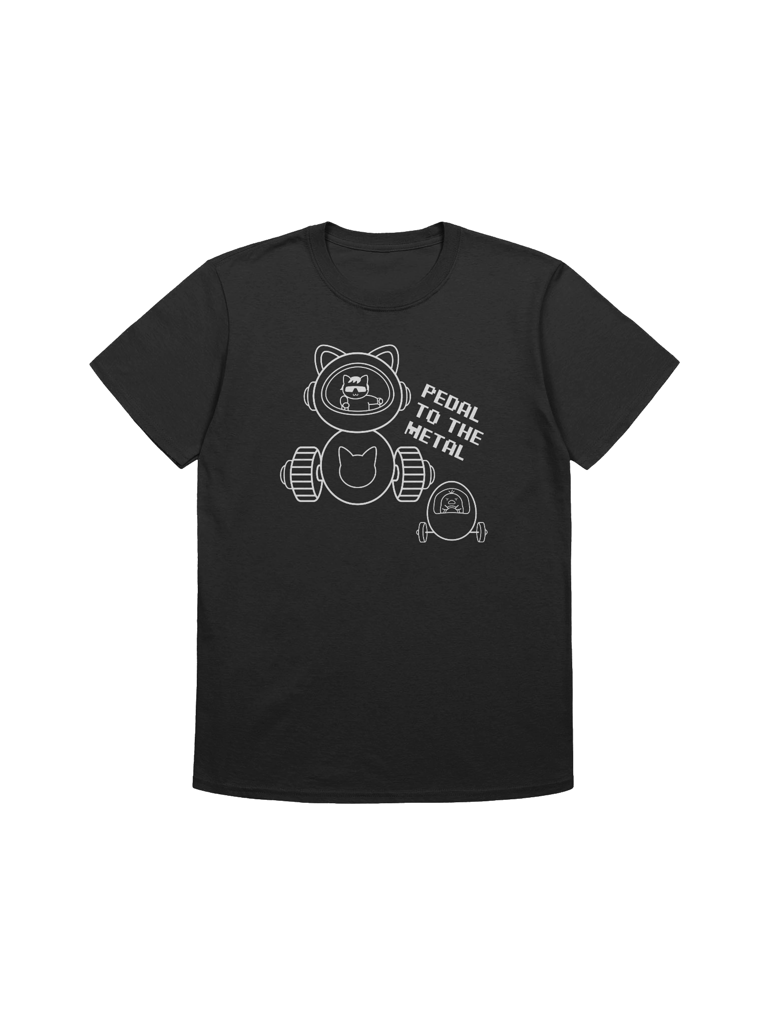 Goromi the Cat in Wig (Inefficient Vehicle Race) - Unisex Adult Super Soft Lightweight T-shirt product image (2)
