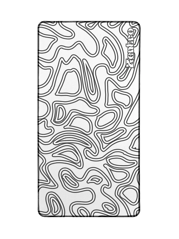 White Topo - Mouse Pad product image (2)
