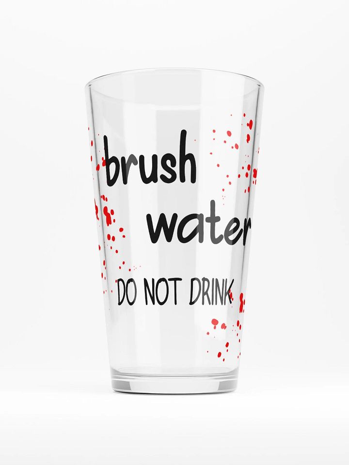 Brush Cleaning Pint Glass product image (1)