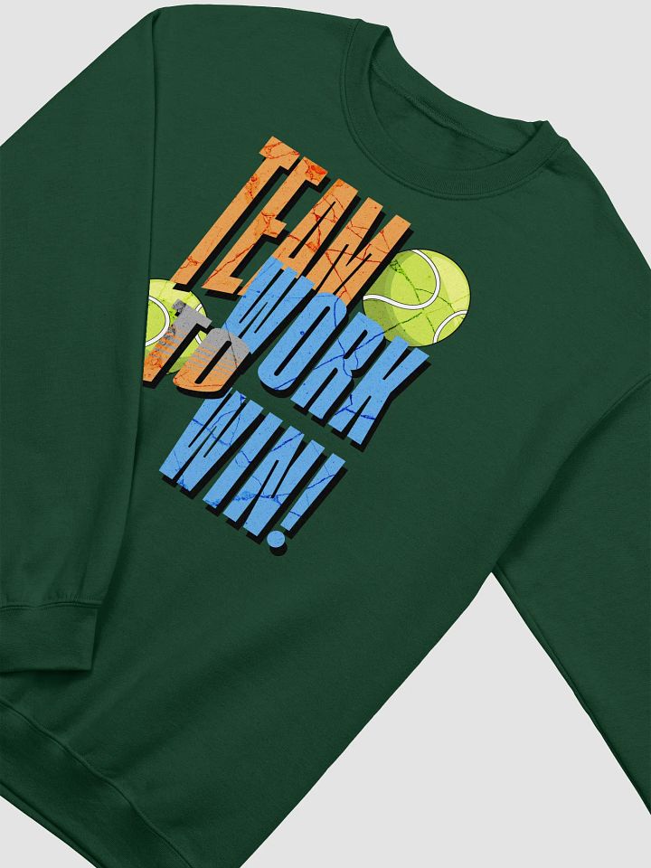 Team To Work Win Tennis Dynamic Crewneck Sweatshirt product image (4)