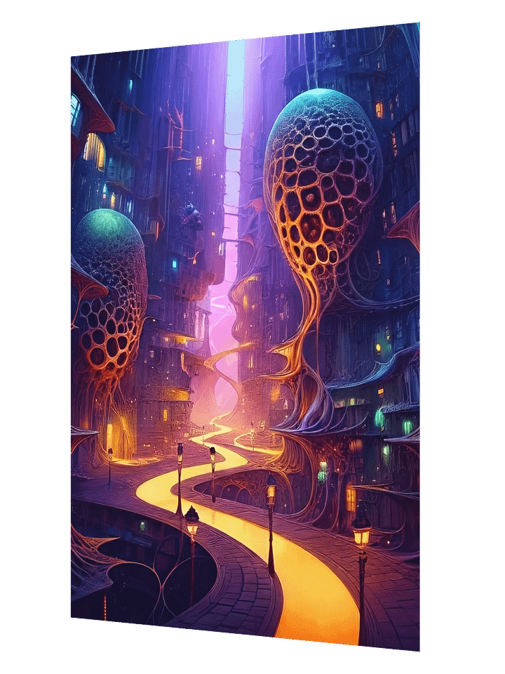 City of Lights Enhanced Matte Paper Poster product image (2)