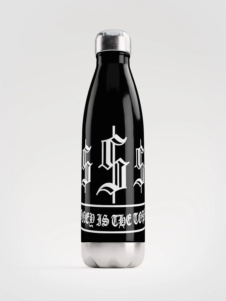 MITT LOGO MONOCHROME STAINLESS STEEL BOTTLE product image (1)