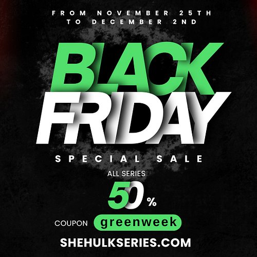 ALL OUR SERIES at a 50% discount, SALE OR RENT, take advantage of the opportunity to purchase your episodes. Valid until Dece...