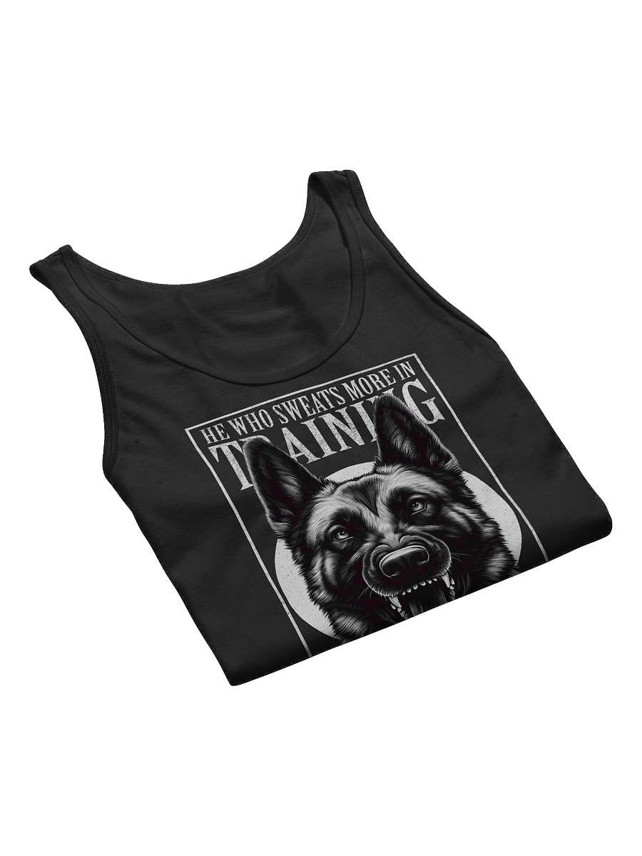 He Who Sweats More in Training Bleeds Less in Battle - Unisex Tank Top product image (3)