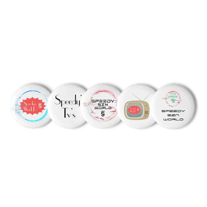 Glitch W0rLD Pins product image (1)