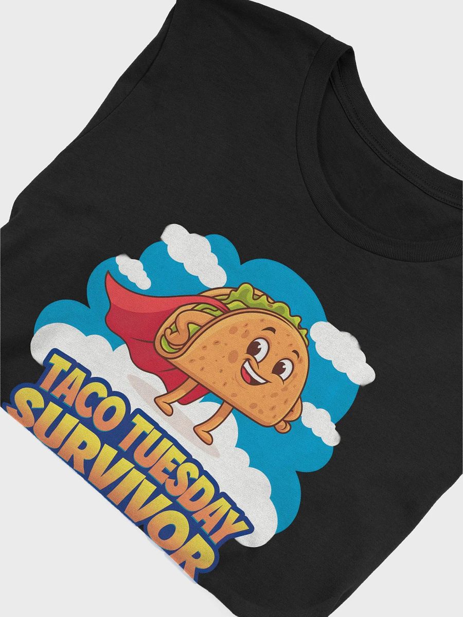Taco Tuesday Superhero T-Shirt Bella+Canvas (Adult Unisex) product image (5)