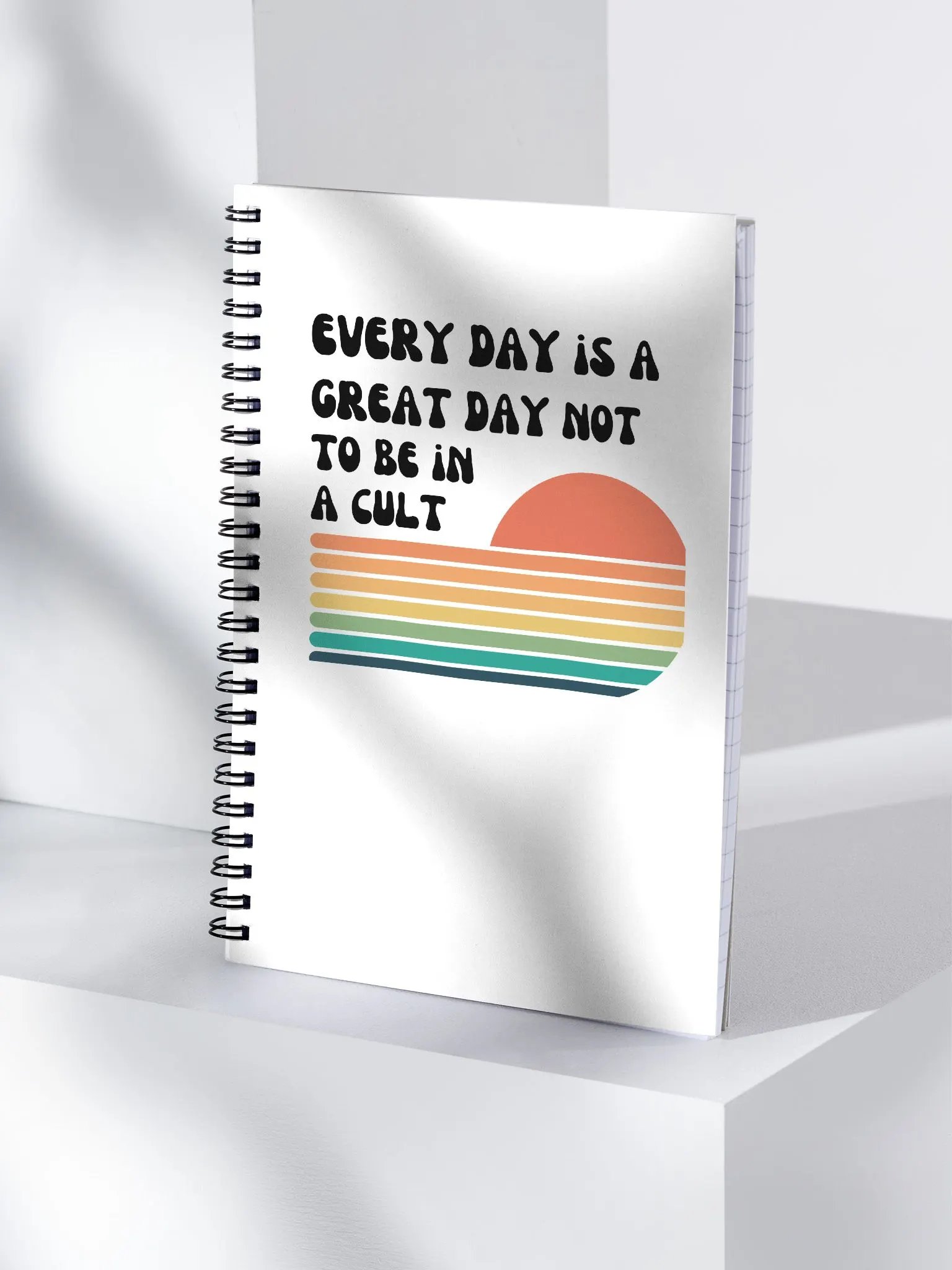 Every Day - Retro version. Notebook product image (4)