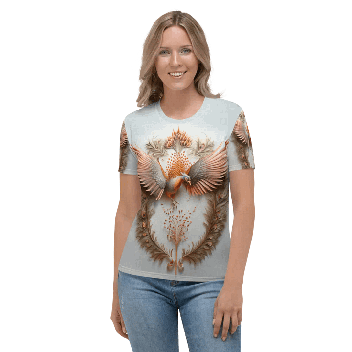Golden Peacock T shirt product image (1)