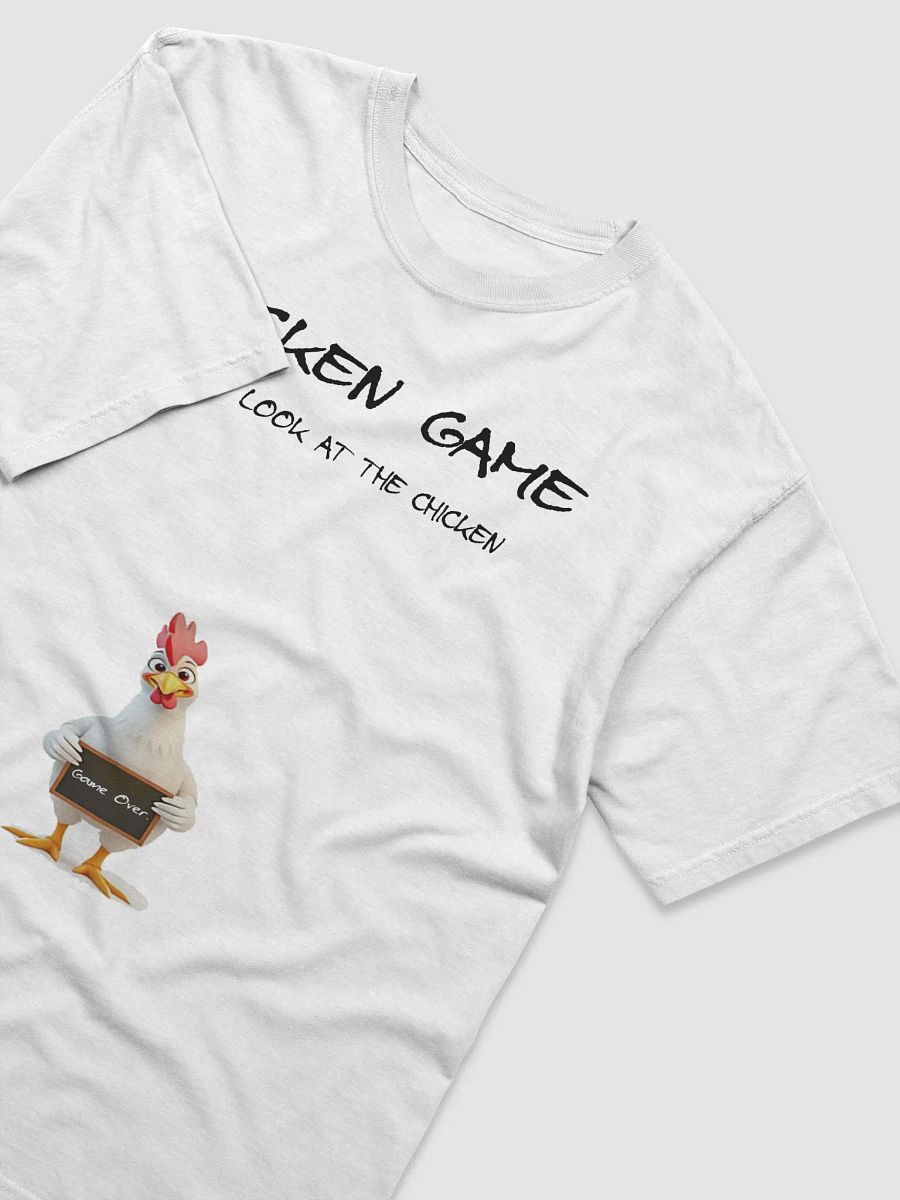 "Chicken Game" #Humorous Heavyweight White T-Shirt product image (107)