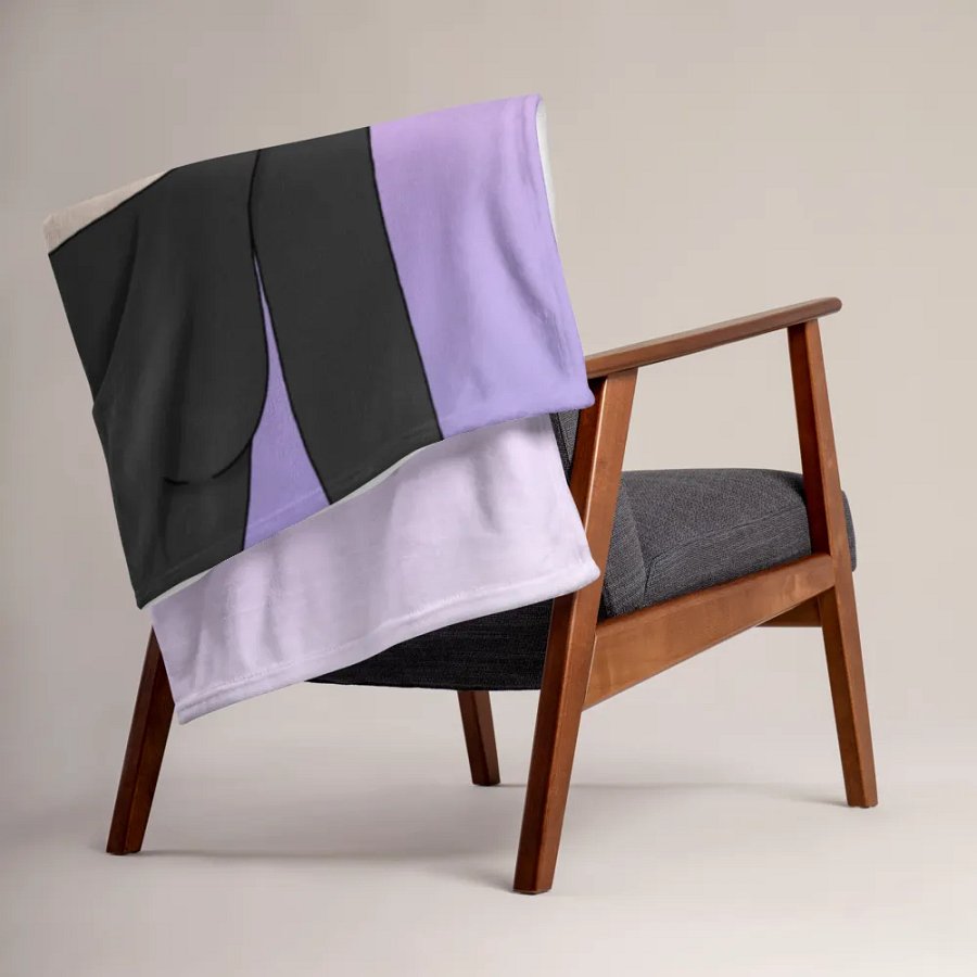 Pink Jade+ Throw Blanket product image (3)