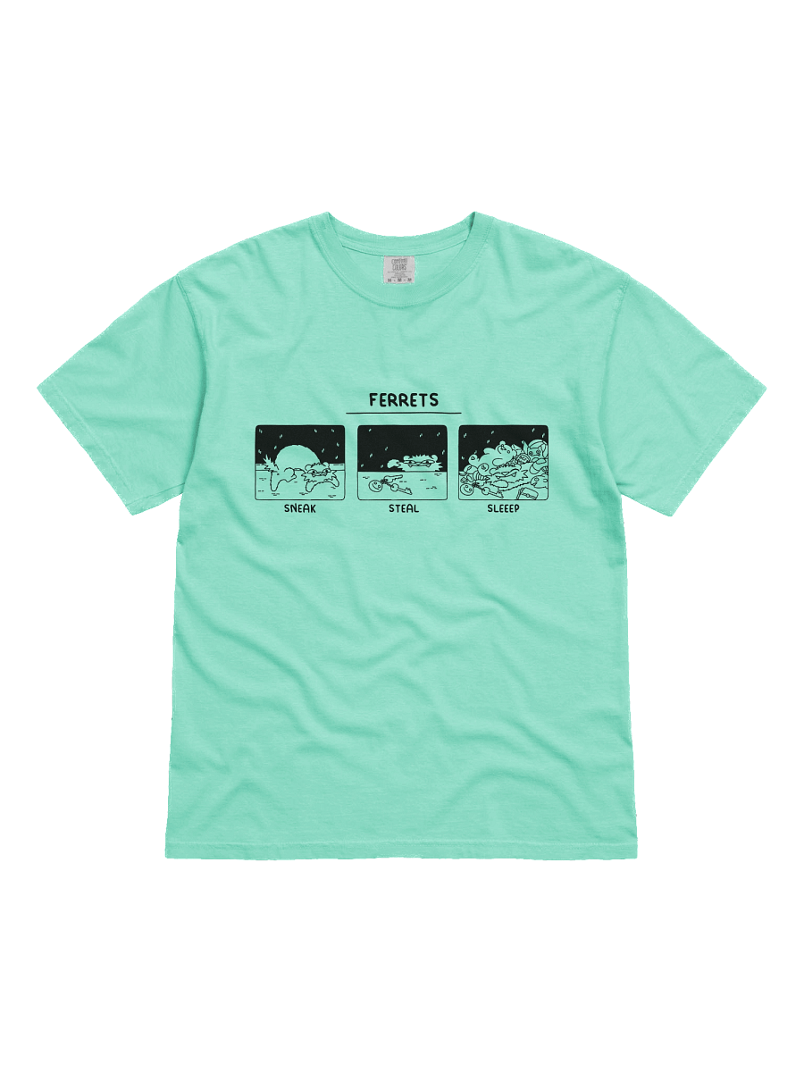 Ferrets | Sneak Steal Sleep | T-Shirt product image (31)