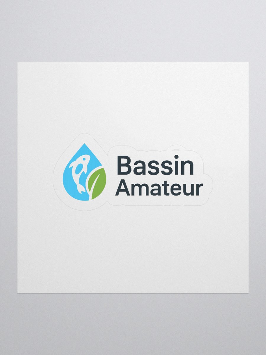 Sticker Bassin Amateur – Résistant & Design Nature product image (3)