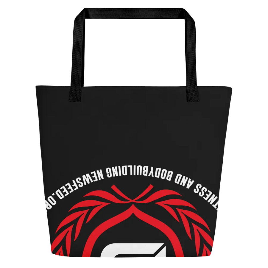 IFBNewsfeed.Org's All-Over Print Large Tote Bag w/ Pocket product image (2)